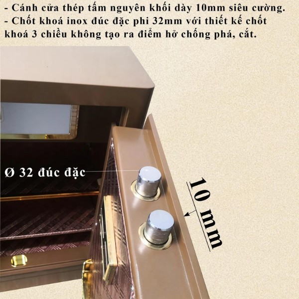 Két sắt mini Bofa BF-V-60BS2 vân tay chính hãng
