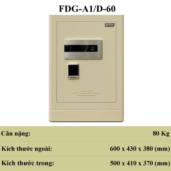 Két sắt Bofa FDG-A1D-60 vân tay điện tử chính hãng
