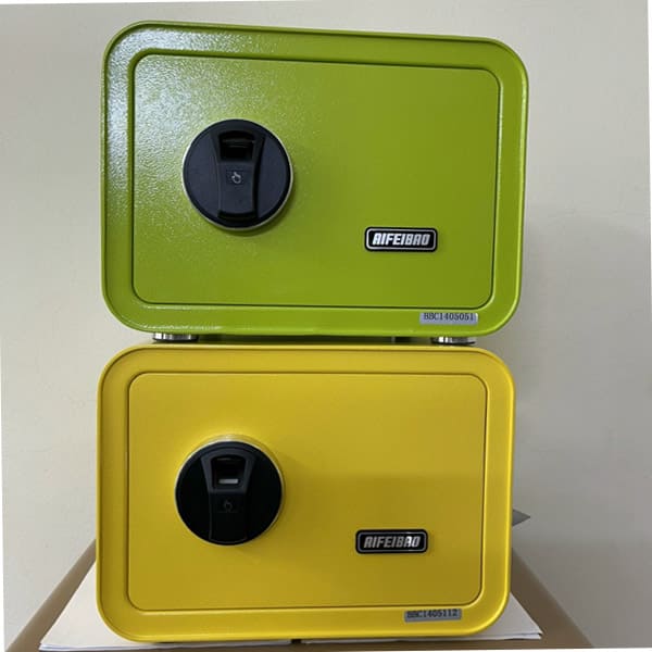 Két sắt mini Aifeibao HK-MD-25II-QCZ vân tay chính hãng