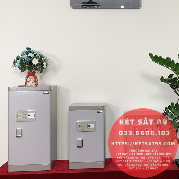 Két sắt mini Aifeibao HK-MD-40-AL vân tay chính hãng