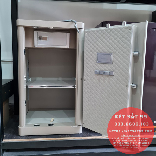 Két sắt mini Aifeibao HK-MD-80-AL vân tay chính hãng