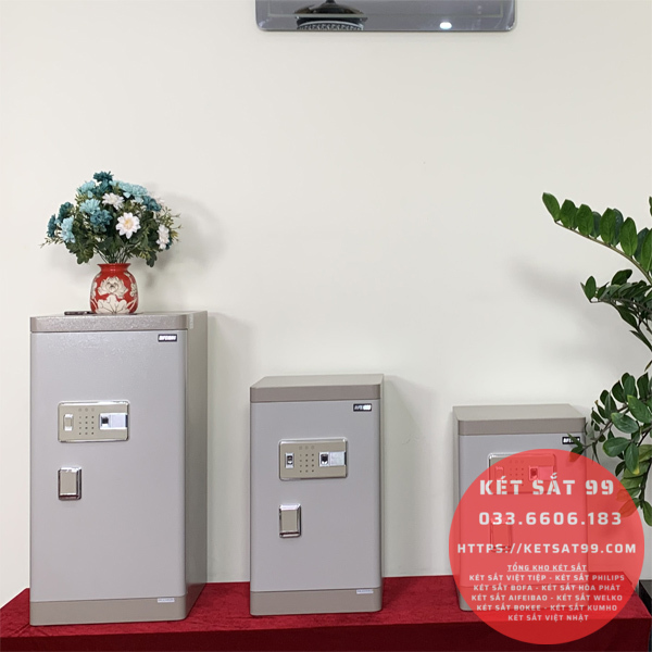 Két sắt mini Aifeibao HK-MD-80-AL vân tay chính hãng