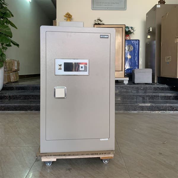 Két sắt mini Aifeibao HK-MD-80-BL vân tay chính hãng