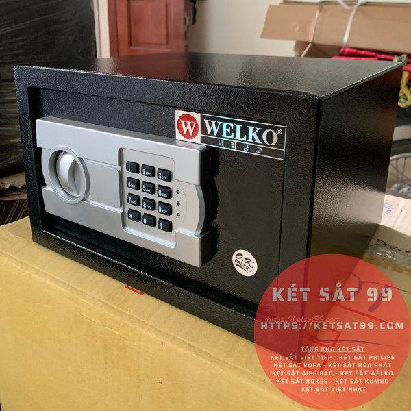 Két sắt mini Welko HS-DTW-28AC điện tử chính hãng