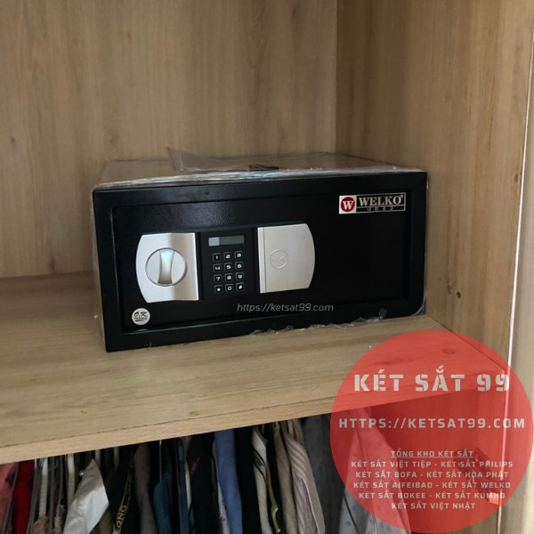 Két sắt mini Welko HS-DTW-42DT điện tử chính hãng