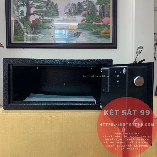 Két sắt mini Welko HS-DTW-42Z điện tử chính hãng