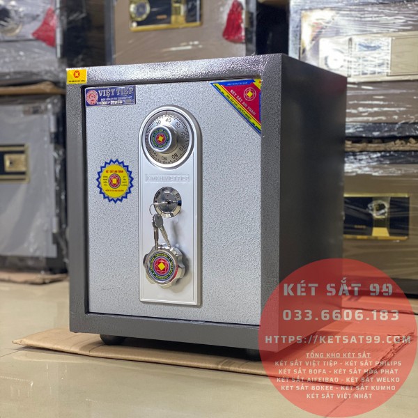 Két sắt mini Việt Tiệp K-COT-25D-H khoá cơ chính hãng