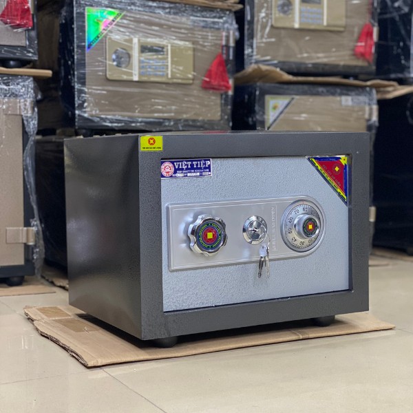 Két sắt mini Việt Tiệp K-COT-25N-H khoá cơ chính hãng