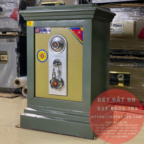 Két sắt mini Việt Tiệp K-COT-35-H khoá cơ chính hãng