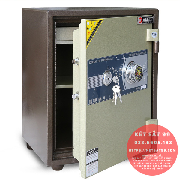 Két sắt Welko KCC-COW-120 khoá cơ chính hãng