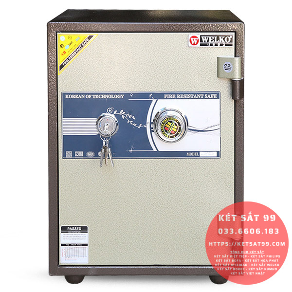 Két sắt Welko KCC-COW-120 khoá cơ chính hãng