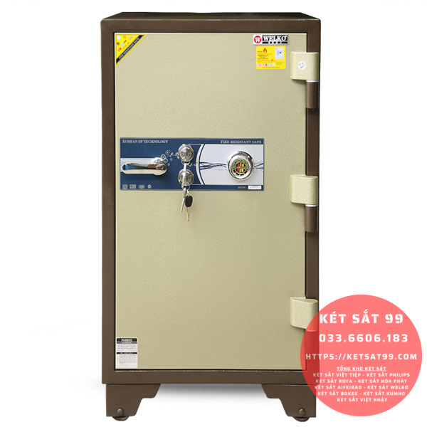 Két sắt Welko KCC-COW-240 khoá cơ chính hãng