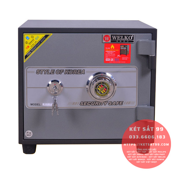 Két sắt mini Welko KCC-COW-41 khoá cơ chính hãng