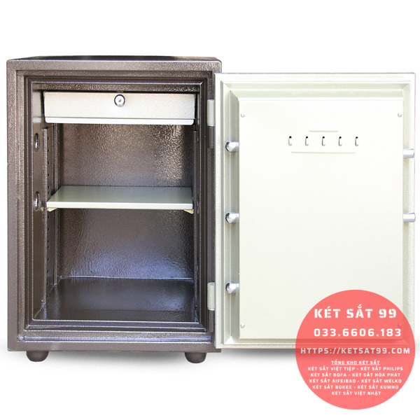 Két sắt mini Welko KCC-COW-55 khoá cơ chính hãng