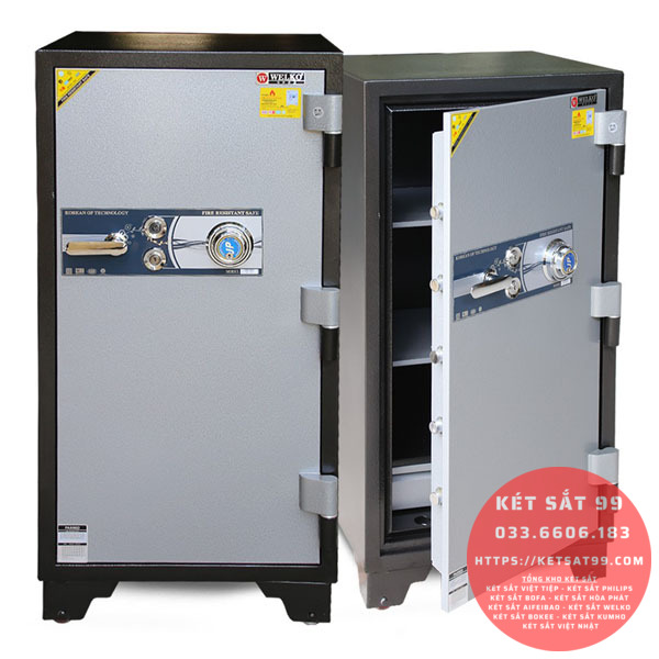 Két sắt Welko KCC-DMW-200 khoá cơ đổi mã chính hãng