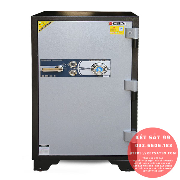 Két sắt Welko KCC-DMW-200 khoá cơ đổi mã chính hãng