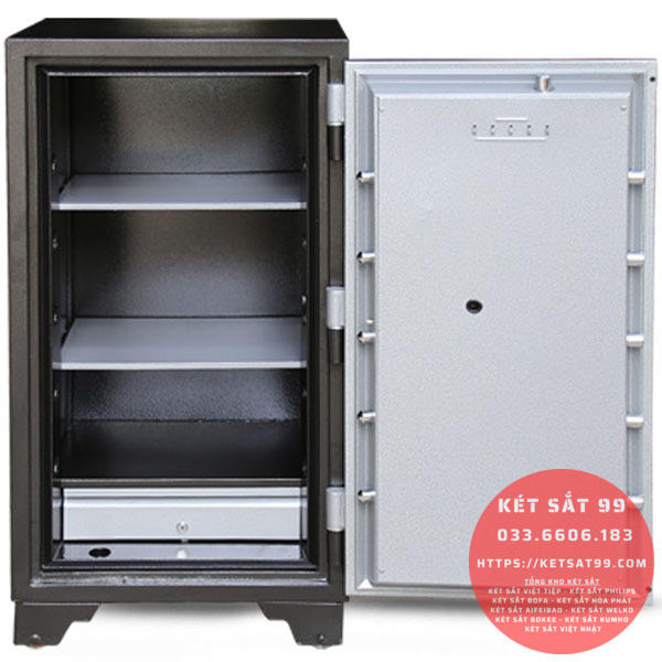 Két sắt Welko KCC-DMW-240 khoá cơ đổi mã chính hãng