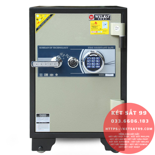 Két sắt Welko KCC-DTW-100 điện tử chính hãng