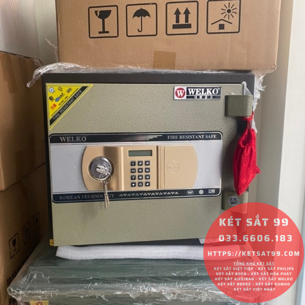 Két sắt mini Welko KCC-DTW-41 điện tử chính hãng