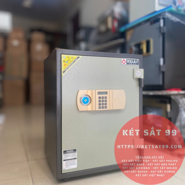 Két sắt mini Welko KCC-DTW-55 điện tử chính hãng