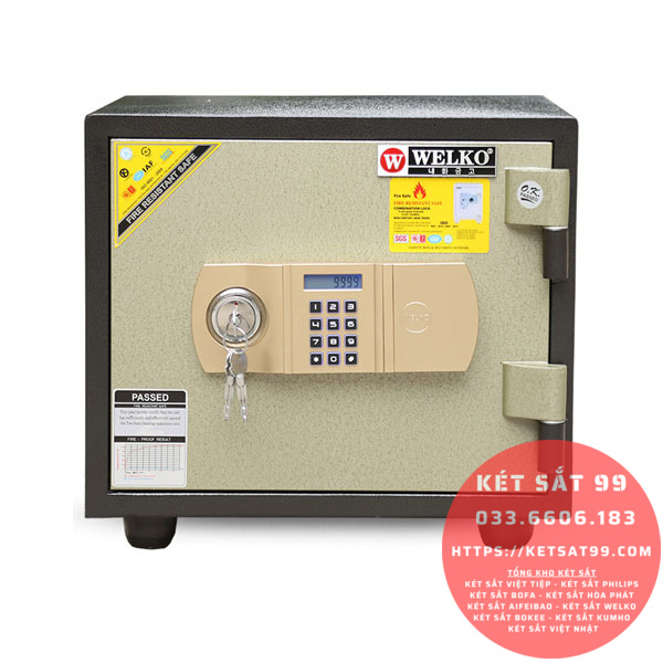 Két sắt mini Welko KCC-DTW-80 điện tử chính hãng