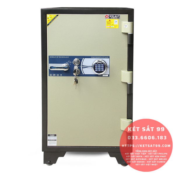 Két sắt Welko KCC-VTW-200 vân tay chính hãng