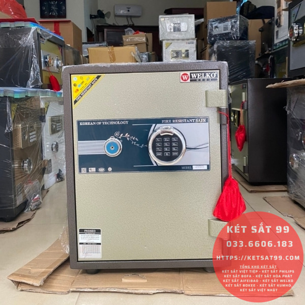 Két sắt mini Welko KCC-VTW-55 vân tay chính hãng