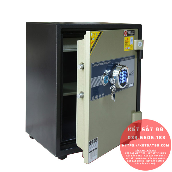 Két sắt mini Welko KCC-VTW-55 vân tay chính hãng