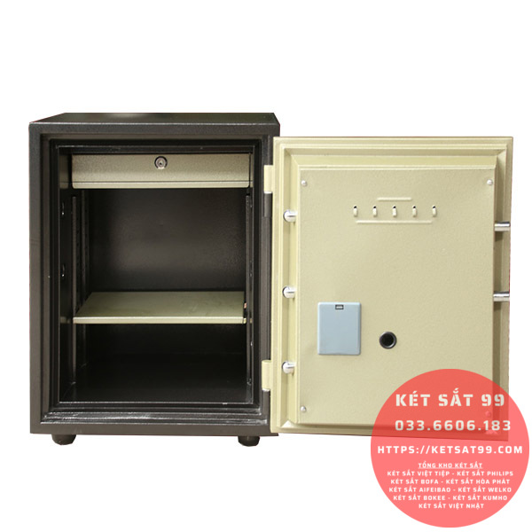Két sắt mini Welko KCC-VTW-55 vân tay chính hãng