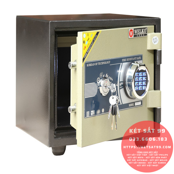 Két sắt mini Welko KCC-VTW-80 vân tay chính hãng