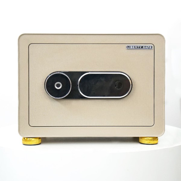 Két sắt mini Liberty LB30S-G vân tay điện tử màu gold chính hãng