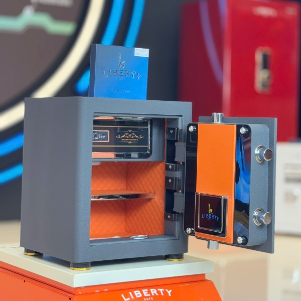 Két sắt mini Liberty LB45S vân tay điện tử chính hãng