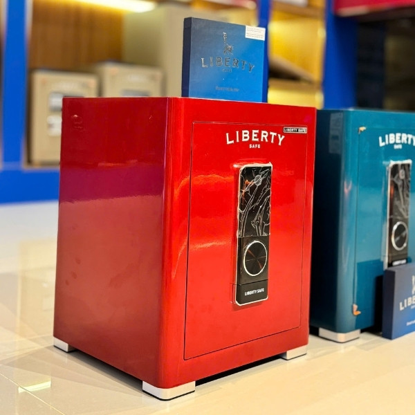 Két sắt Liberty LB50PRO-RED App Wifi vân tay điện tử chính hãng