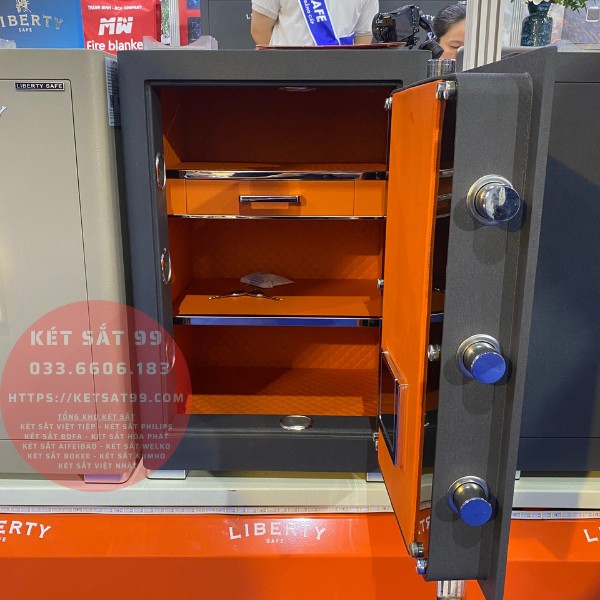Két sắt Liberty LB68PRO App Wifi chính hãng