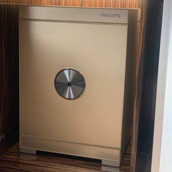 Két sắt Philips SBX602-5CU-GOLD điện tử màu gold chính hãng